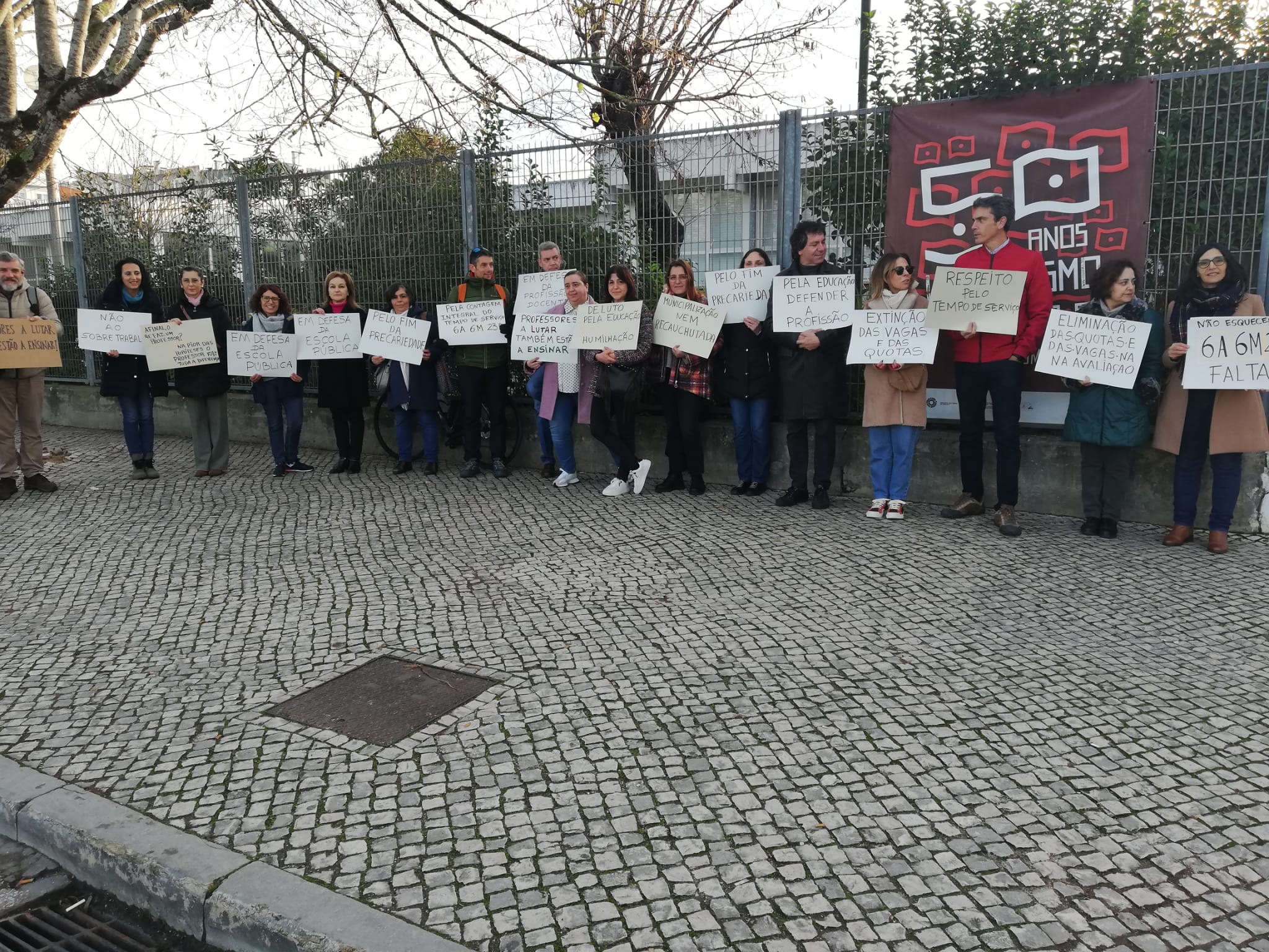 Professores Protestam Em Tomar E Em Lisboa C Fotos Tomar Na Rede