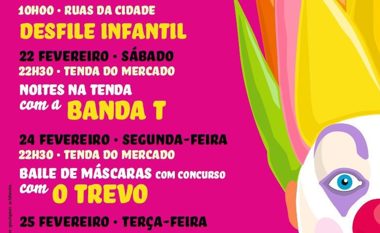 Carnaval de Tomar já tem cartaz e programa 21 2 carnaval tomar