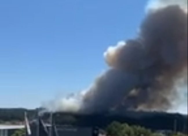 Incêndio em Ourém mobiliza mais de 100 bombeiros (c/vídeos) inc