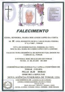 maria dos anjos costa