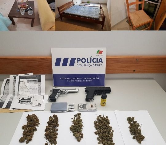 PSP de Tomar detém casal e apreende droga drog 5597511150017621827 n