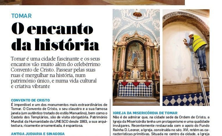 Revista Visão destaca restauro da igreja da Misericórdia misericordia