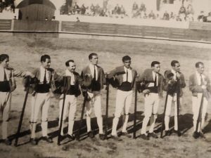 Quando o Colégio Nuno Álvares tinha um grupo de forcados (c/ vídeo) forcados CNA 1957 1602591047056097280 n scaled 1