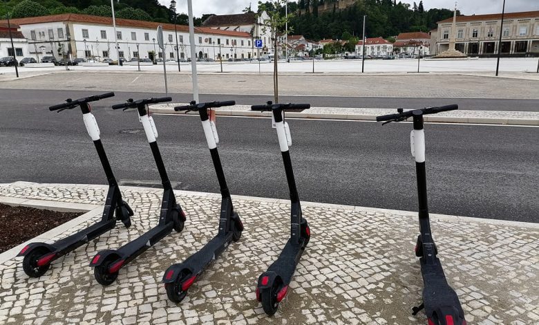 Trotinetes partilhadas vão acabar em Tomar trotinetes IMG 20210421 110012