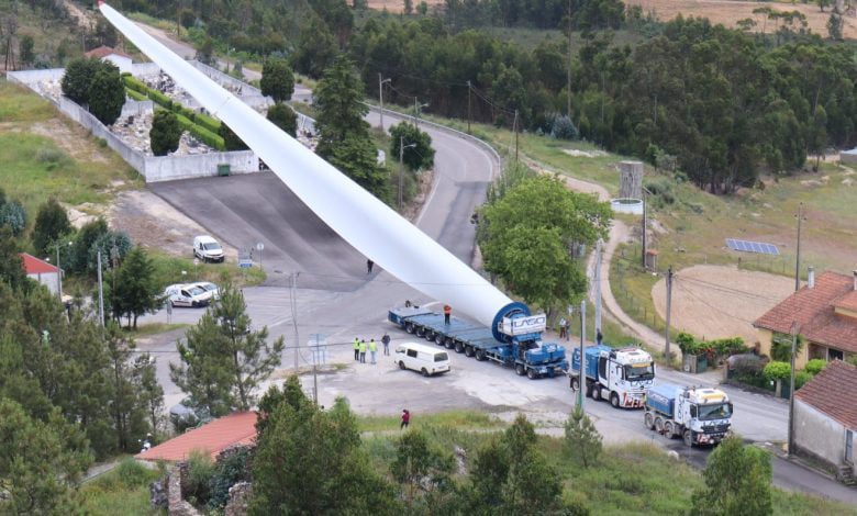 Gigantescas peças da maior eólica a caminho de Mação (c/ vídeo) macao helice 93453 2774740330055953251 n