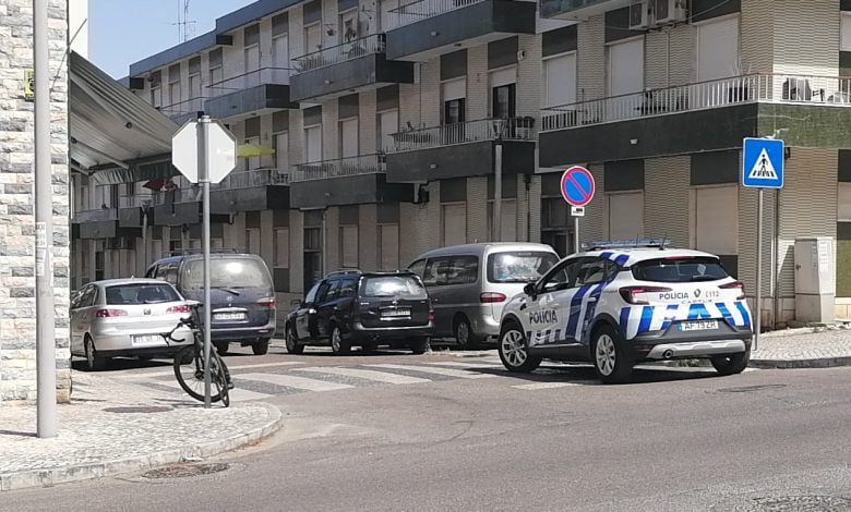 Ciclista abalroado na rua de Coimbra IMG 20210815 112959