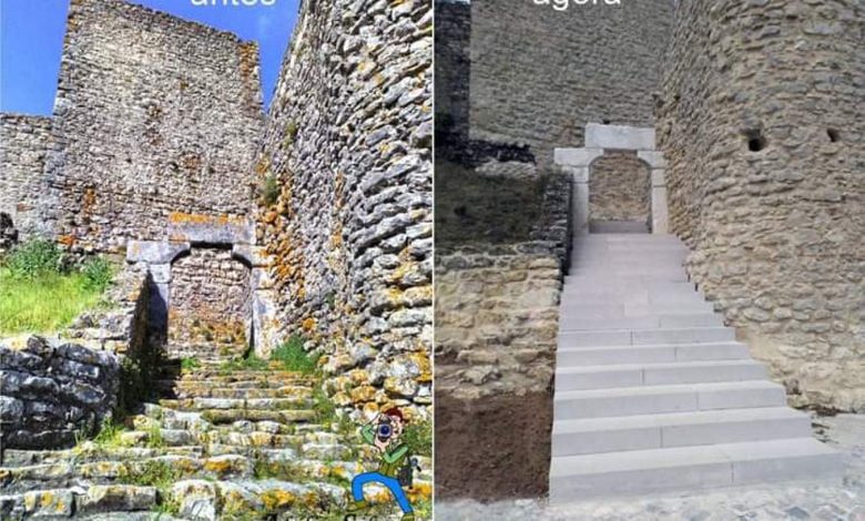 Restauro do castelo de Ourém alvo de críticas ourem E75cER0X0AcC4Tm