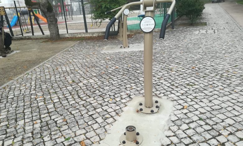 Novo parque de fitness com aparelhos já danificados aparelho fitness IMG 20210926 085505