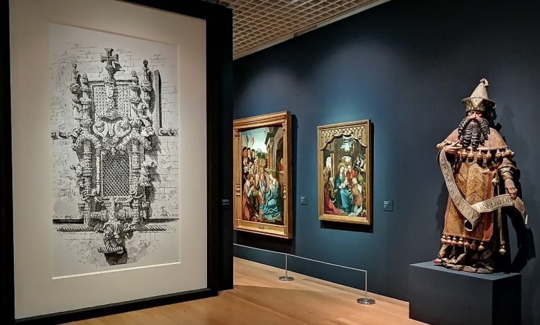 Peças de Tomar na exposição sobre D. Manuel I no Museu de Arte Antiga exposicao IMG 20210923 143845