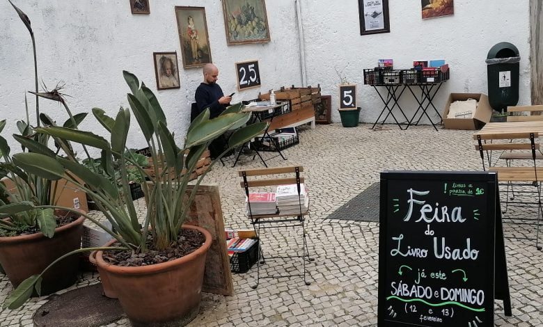 Feira do Livro Usado no centro histórico feira livro IMG 20220212 103913
