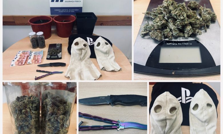PSP detém casal por tráfico de droga, posse de arma proibida e furtos psp 41200292 4799950537910519434 n
