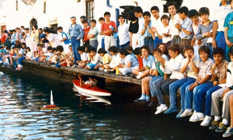 No tempo em que havia corridas de barquinhos no rio Nabão barcos Nabao PA184794