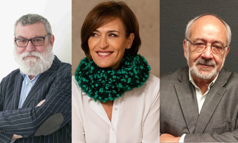 José Milhazes, Moita Flores e Fátima Lopes na Feira do Livro de Tomar feira livro