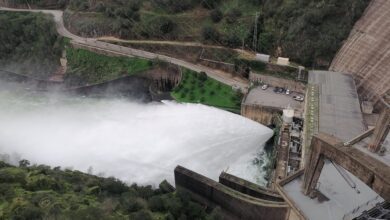 Barragem de Castelo do Bode. Foto de arquivo