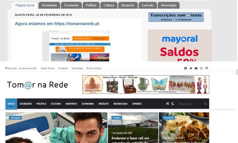Dez anos de “Tomar na Rede” Tomar na Rede