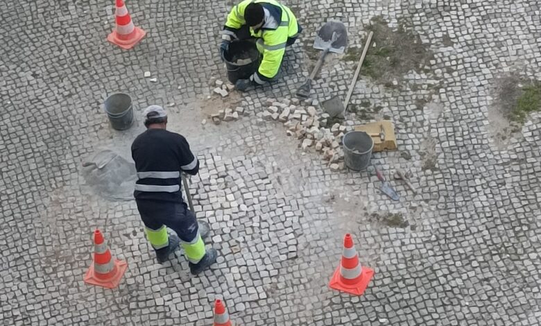 Tejo Ambiente repõe calçada que danificou tejo ambiente IMG 20230223 120335