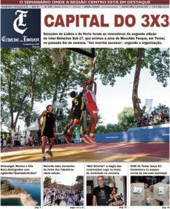 Capas dos jornais locais e regionais j 4598g