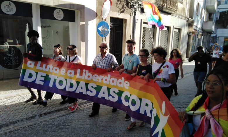 Marcha do Orgulho LGBT no sábado em Santarém manif orgulho gay manif LGBT