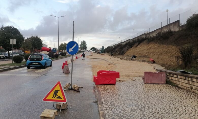Câmara não informa sobre nova rotunda a construir em frente ao hospital rotunda IMG 20231027 085706