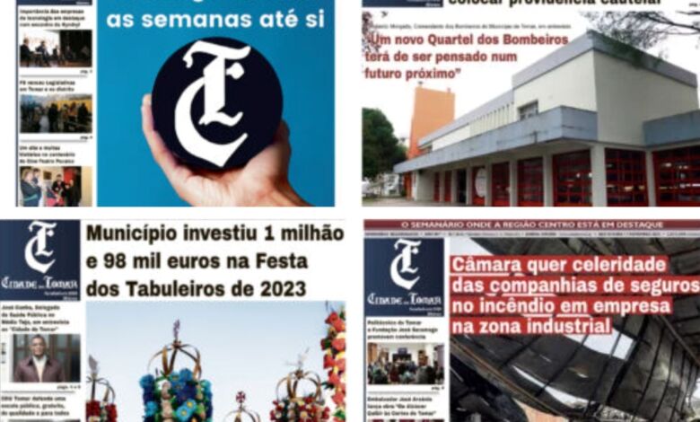 Jornal “Cidade de Tomar” comemora 89 anos em cenário de crise jornal cdt