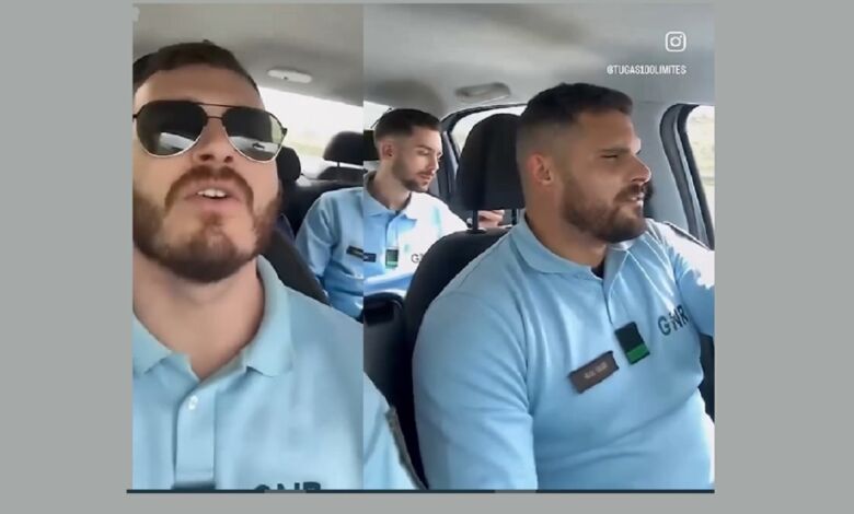Vídeo de militares da GNR a cantar o hino do Benfica torna-se viral gnr benfica