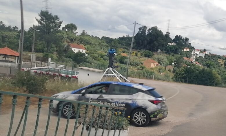 Carro da Google a recolher imagens na freguesia de Casais IMG 20240520 112504