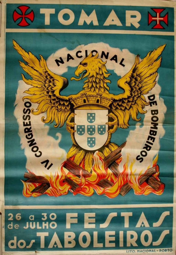 1934 bombeiros tabuleiros cartaz.6bd377a1e9c7f7c85414e8f75d777f0e