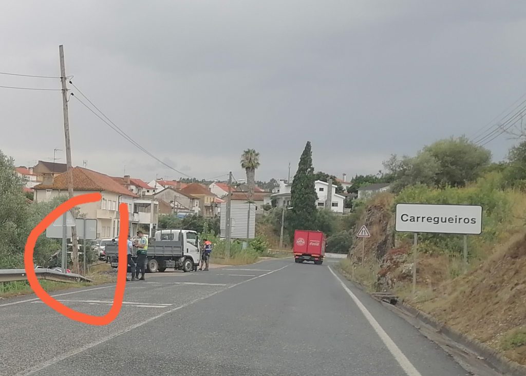 Despiste provocou um ferido IMG 20240729 161243