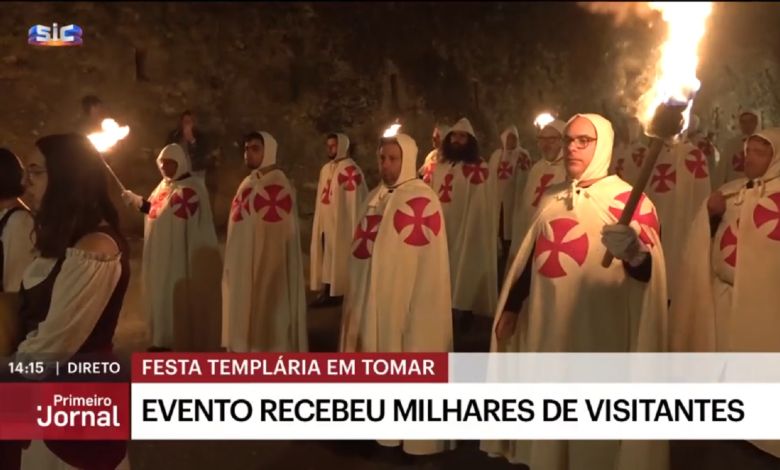 SIC emite reportagem sobre a Festa Templária festa templaria sic 190738320431292429 n