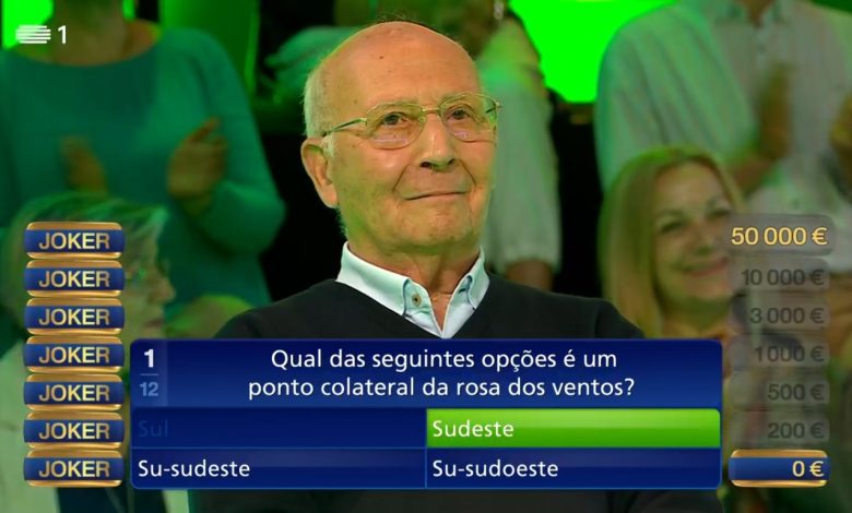 Advogado de Tomar ganhou mil euros no Joker (RTP) manso marques