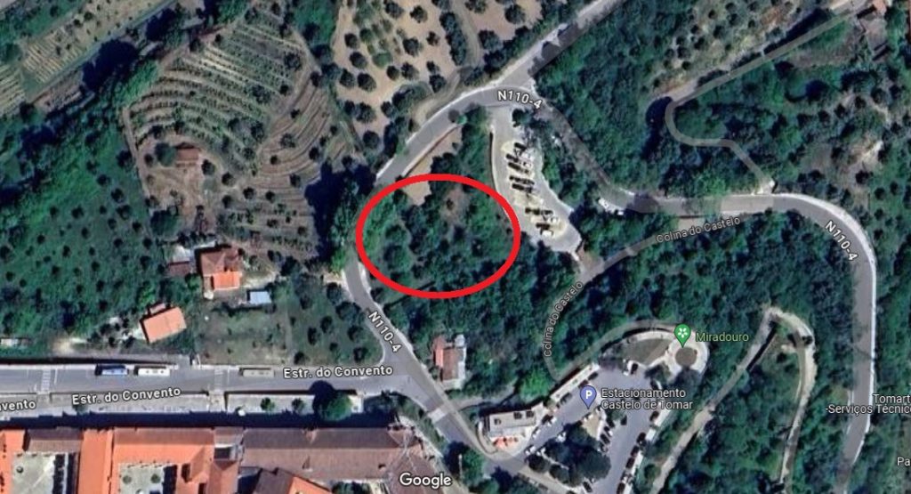 Caos no estacionamento à volta do Convento de Cristo estac 7890