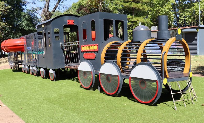 Entroncamento inaugura parque infantil em forma de comboio parque infantil entroncamento 732517665258 1829966328860705997 n