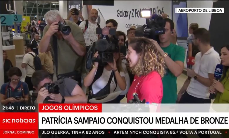 Emoção na chegada de Patrícia Sampaio a Lisboa patricia sampaio56789
