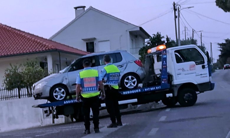 Um despiste e duas colisões marcam o dia em Tomar IMG 20240918 191834