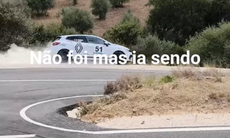 Carro do rali despista-se mas… (c/ vídeo) rali 7890