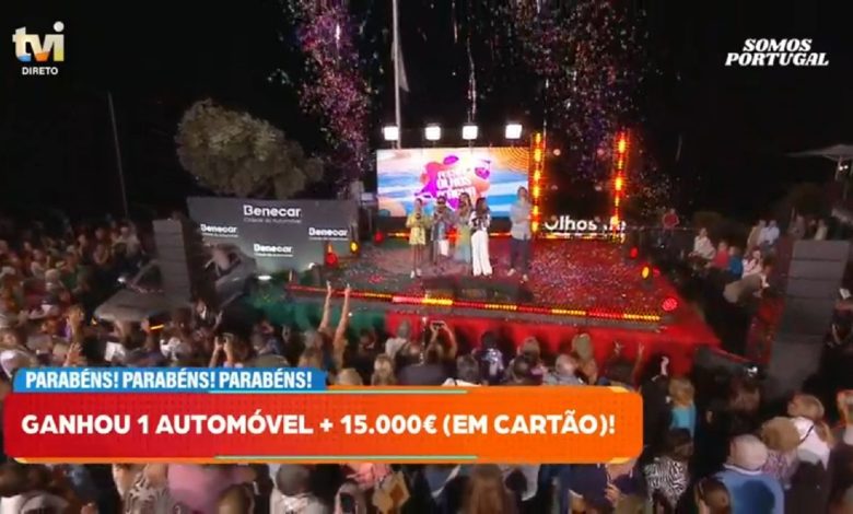 Morador do Entroncamento ganha prémio do programa Somos Portugal (TVI) tvi premio