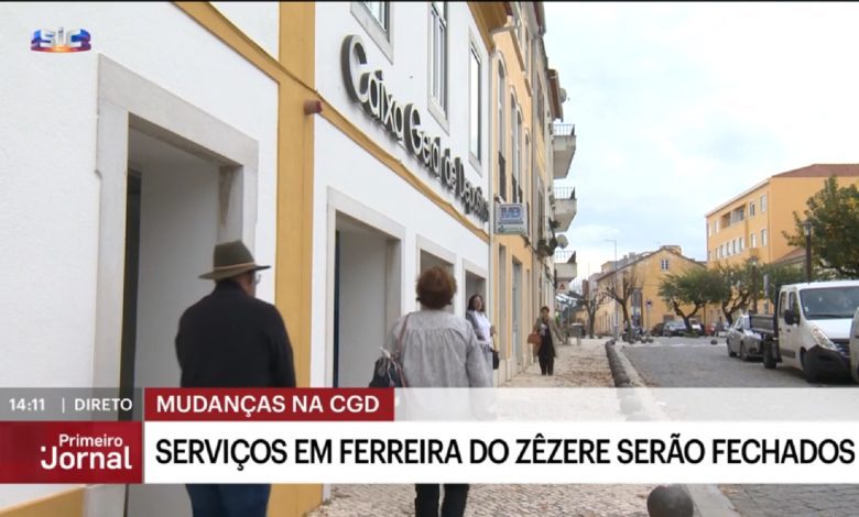 Caixa de Ferreira do Zêzere substitui funcionário por máquina cgd fz