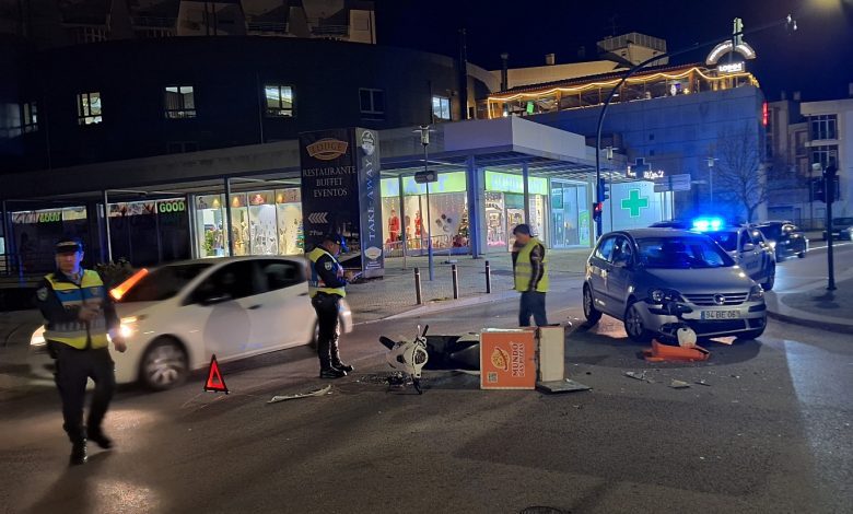 Entregador de pizas ferido em colisão na estrada da Serra (c/ vídeo) acidente 20250104 195142