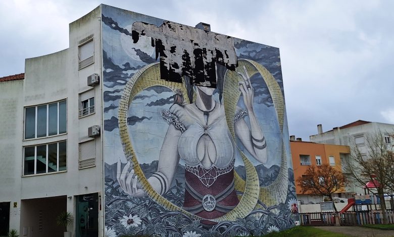 VN Barquinha: obra de arte urbana está a degradar-se violant 20250124 112028