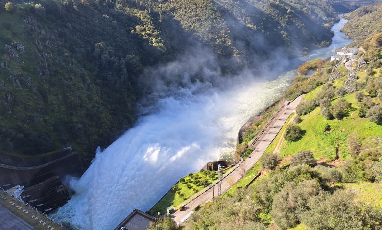 Visitantes partilham imagens das descargas na barragem (c/ fotos e vídeos) barragem bode descargas 20250315 094947