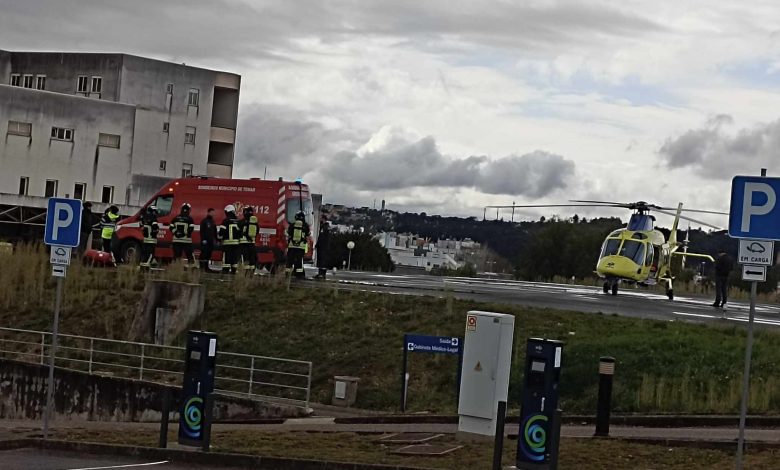 Idosa que sofreu queda foi transportada de helicóptero para Lisboa received 1730867394528821
