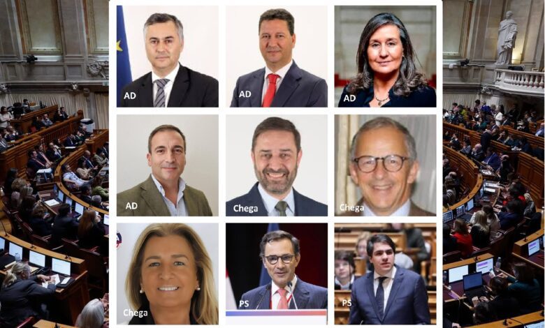 Quem são os nove deputados eleitos pelo círculo de Santarém? eleicoes