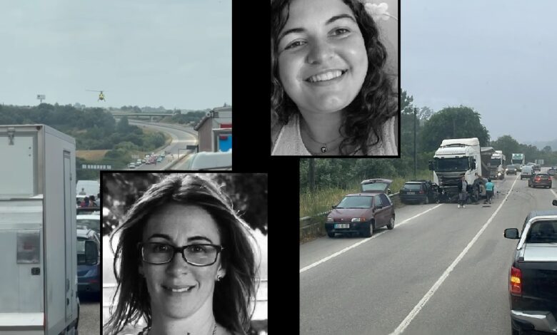 Duas mulheres morrem em acidentes no IC8 e na A1 acid 7890 1