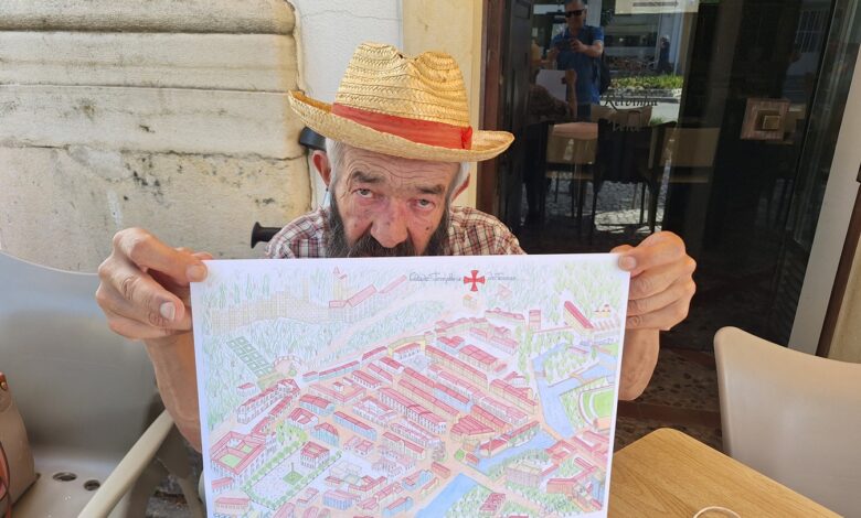 A arte de Eduardo numa planta da cidade eduardo 20250628 101450
