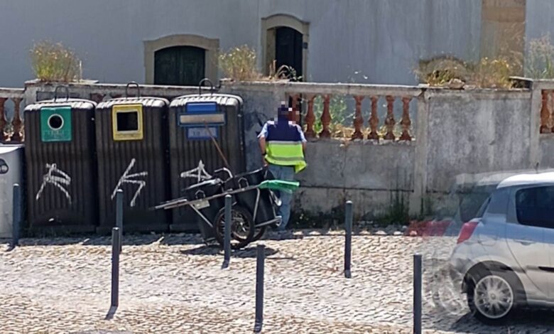 Funcionário apanhado a urinar na via pública urin IMG 20250623 WA0005