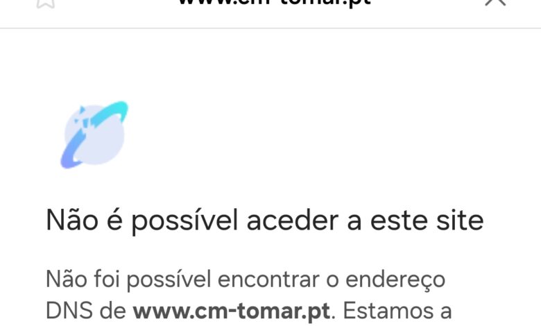 Sites das câmaras da região continuam offline Screenshot 20250708 161038 Samsung Internet