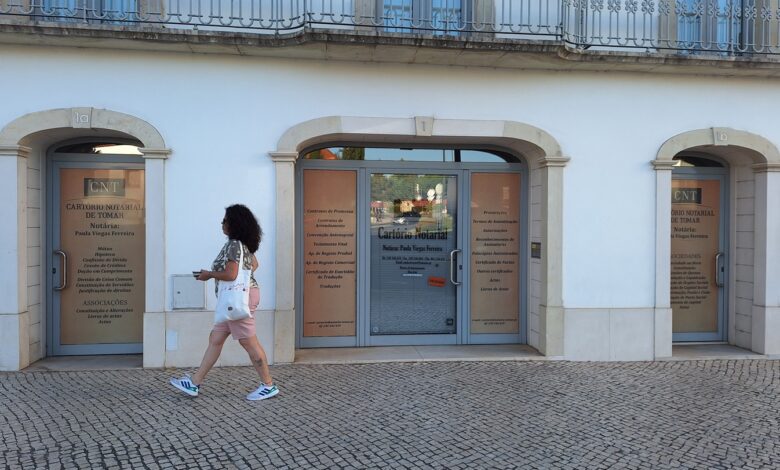 Cartório Notarial de Tomar fechou por insolvência da notária cartorio notario 20250707 191418
