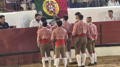 Forcados de Tomar dedicam pega a autarca que é contra as touradas IMG 20250809 WA0003 Copia