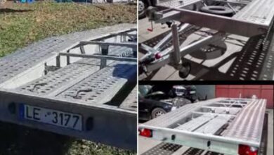 Reboque furtado em Porto da Lage apelo 67890