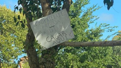 "A força de quem faz"... no terreno privado bairro ae689951 Copia